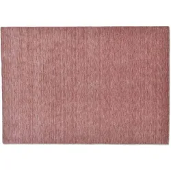 Sansibar Handwebteppich List UNI rosewood 250 x 350 cm