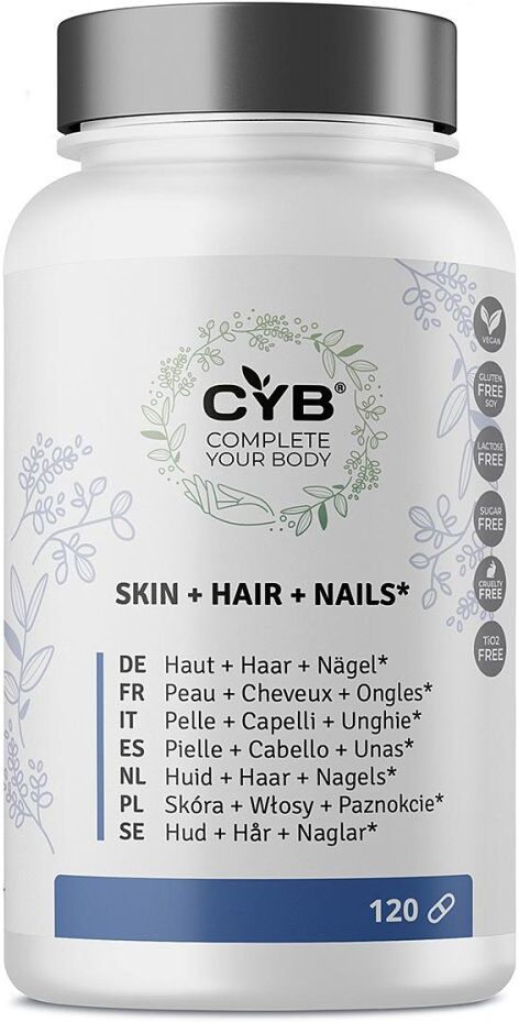 CYB® Haut + Haar + Nägel Multi-komplex Kapseln