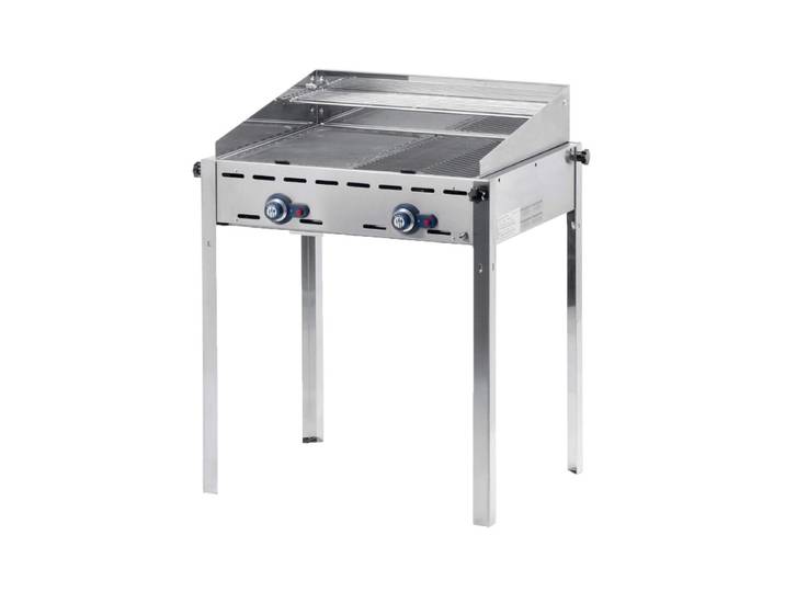 Hendi Green Fire Gasgrill Edelstahl