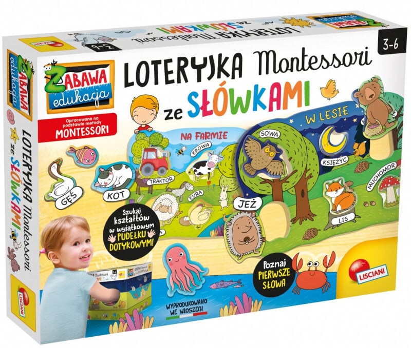 Liscianigiochi Montessori Woordspel