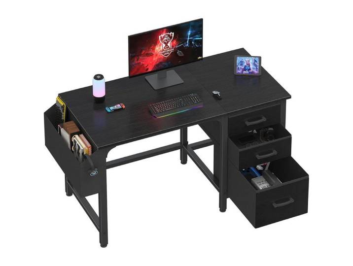 Bureau Ordinateur Gaming 120cm avec T