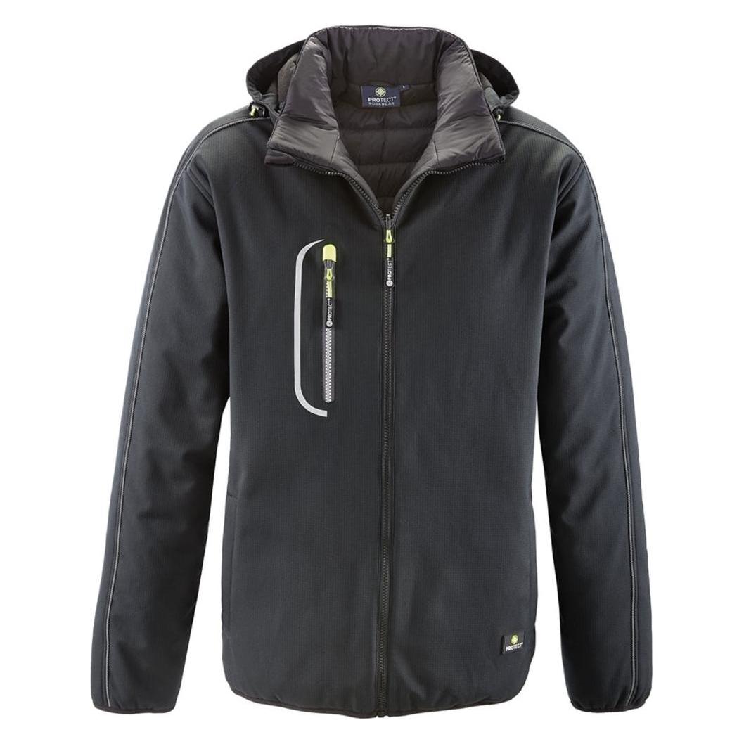 BIG Arbeitsschutz Winter-Softshelljacke KNOXVILL schwarz,Gr.5XL (5XL) (228247)