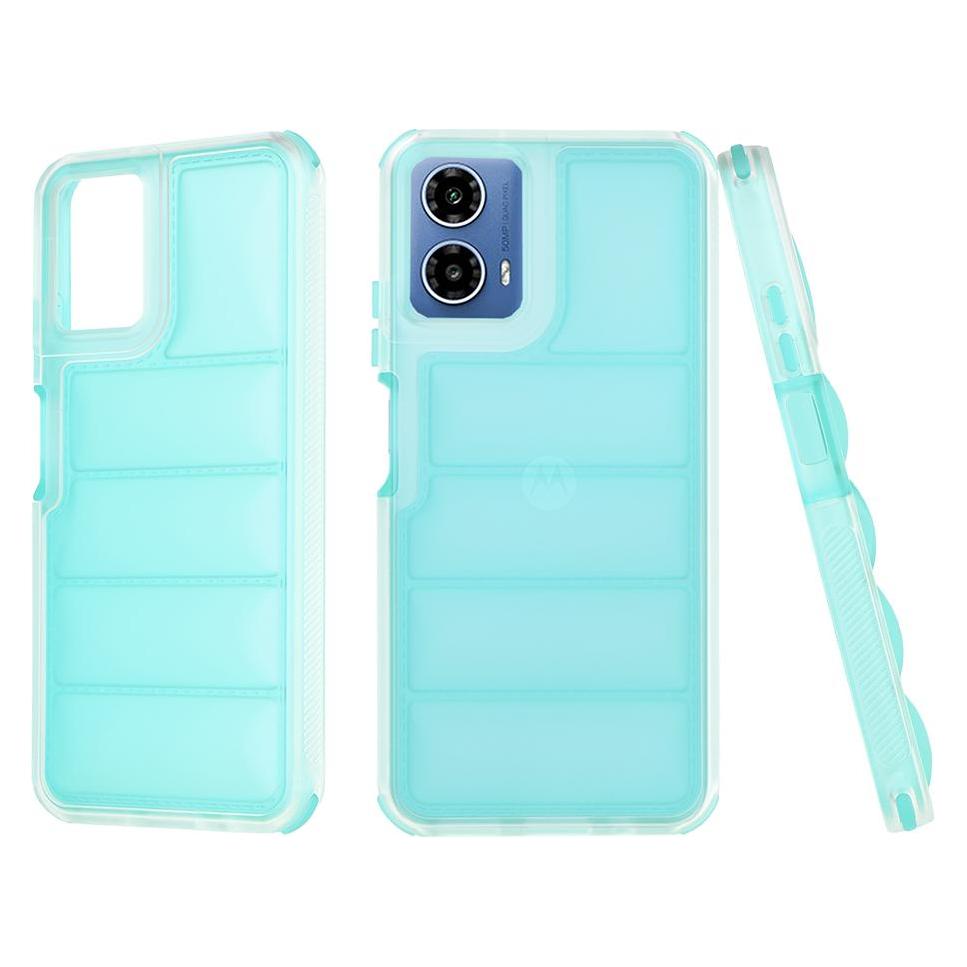 Techsuit - Wave Shield - Motorola Moto G34 / Moto G45 - Turquoise (Motorola Moto G34) (56352688)