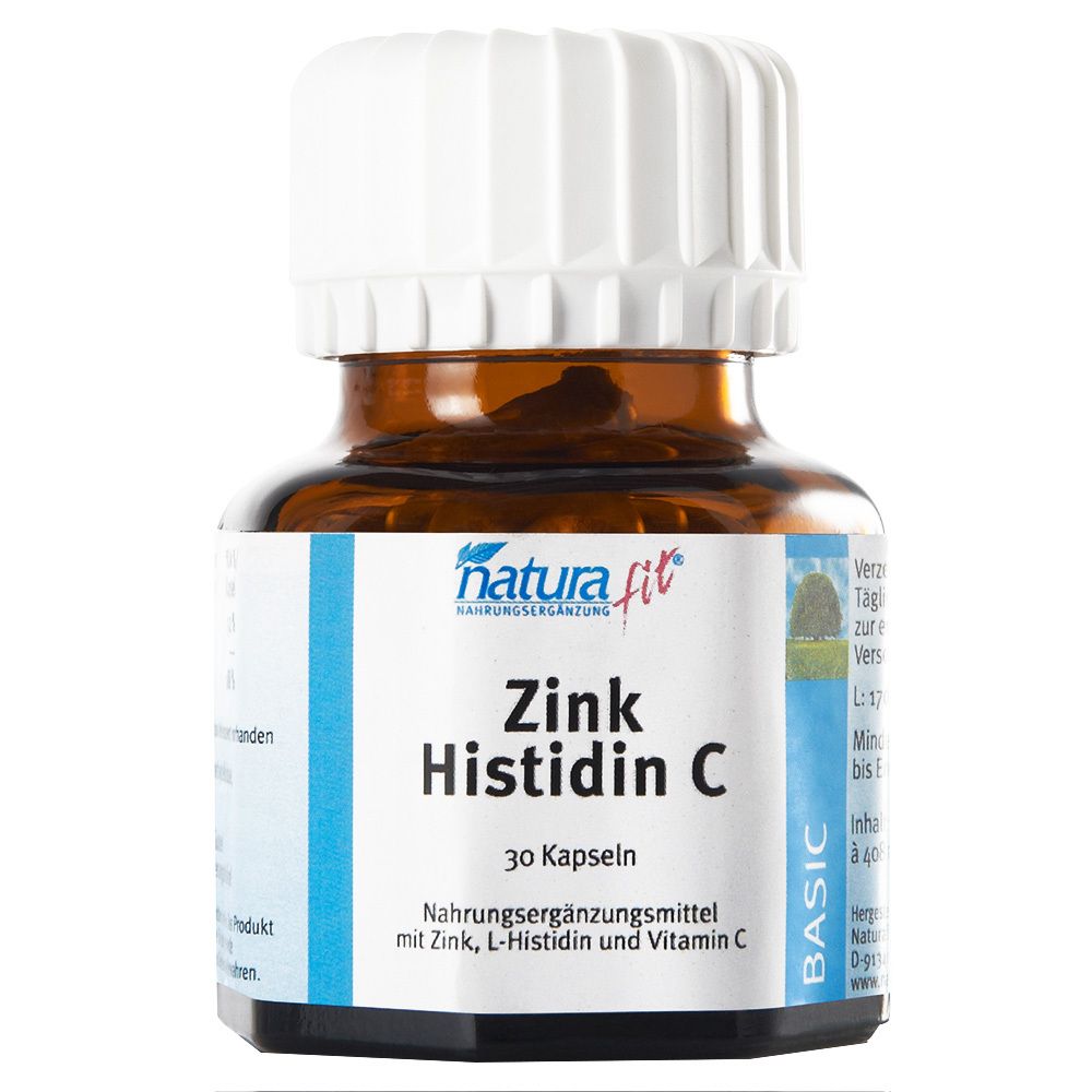 Naturafit Zink Histidin C Kapseln 30 St