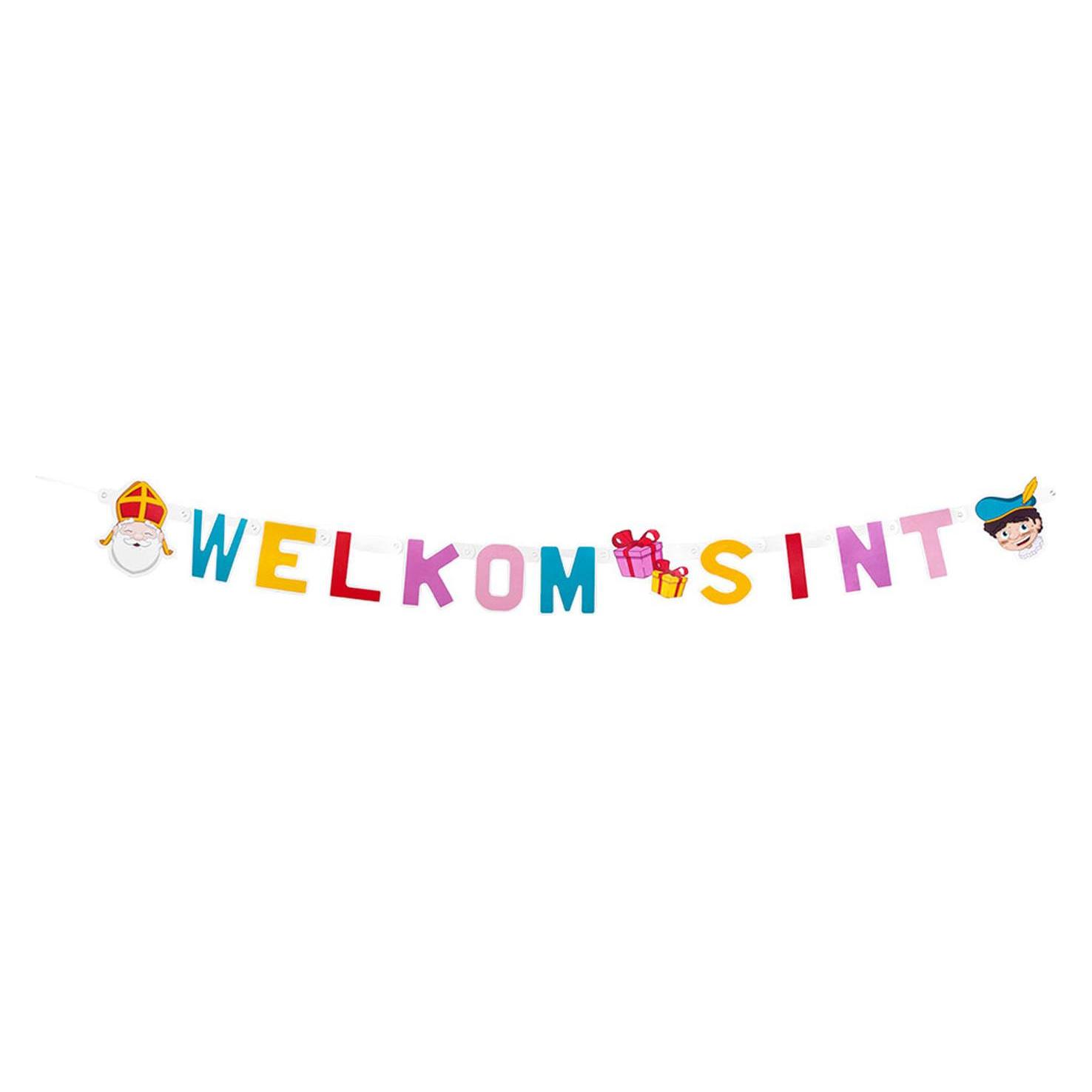 Boland Buchstabengirlande Willkommen Heiliger (49003732)