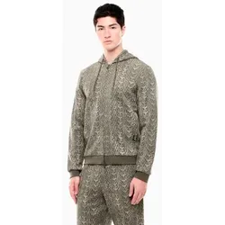 EA7 für Herren. 7M002206_AF12660 Sweatshirt Enzo grün (M), Lässig, Sportlich, Polyester