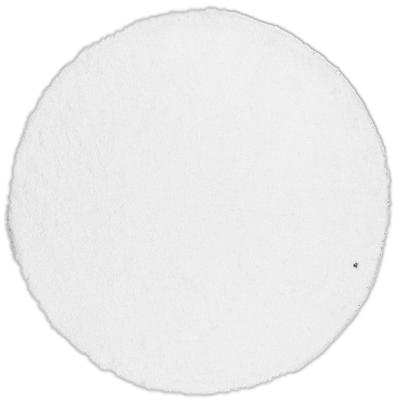 Hochflor-Teppich TOM TAILOR HOME "Shaggy Teppich Cozy", weiß, H:25mm Ø:140cm, Polyester, Teppiche