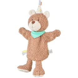 Handpuppe STERNTALER "Kinder BÄR Bo", braun (hellbraun), Puppen, Kinder, Flauschstoff