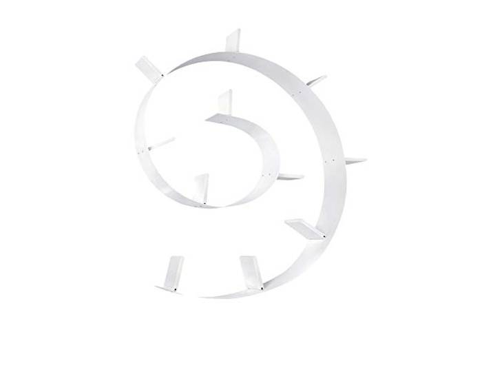 Kartell Bookworm\, Bibliothèque Flexible\, 11 Serre-livres (520cm)\, Blanc