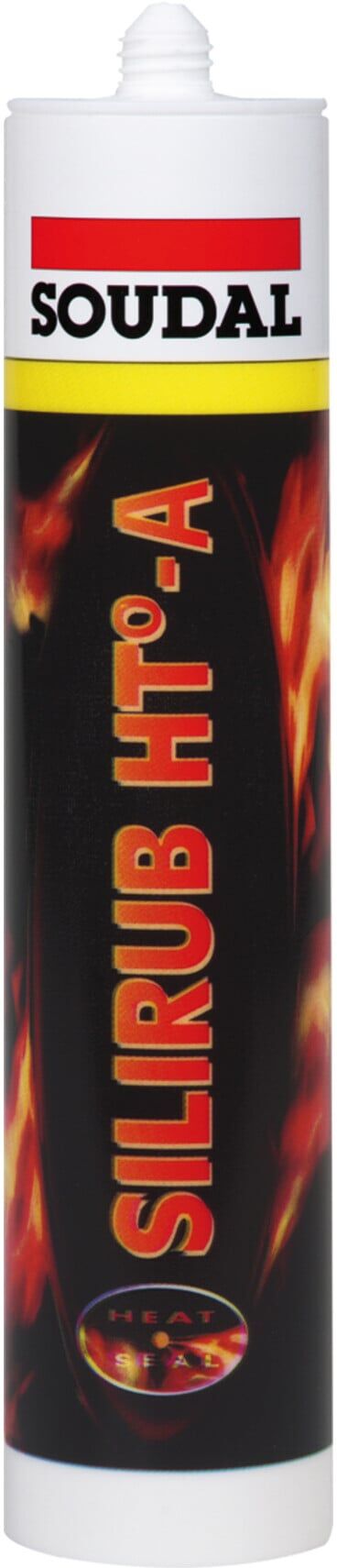 Soudal Hochtemparatur Silikon HT-A schwarz 300 ml (108265)