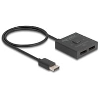DisplayPort Switch 2 > 1 bidirektional 8K schwarz, 50cm