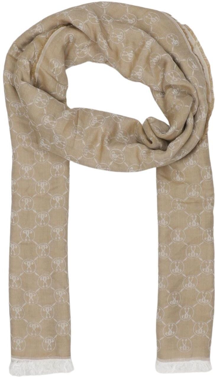 Moschino Damen Schal oder Tuch, Beige, Modal / Baumwolle - Second Hand