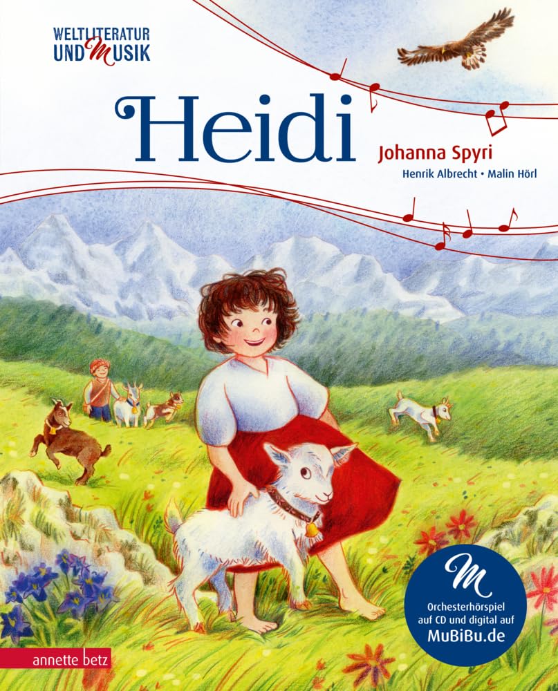 Henrik Albrecht - Heidi (Weltliteratur und Musik mit CD und zum Streamen, Bd.) - Preis vom 30.09.2026 09:01:18 h