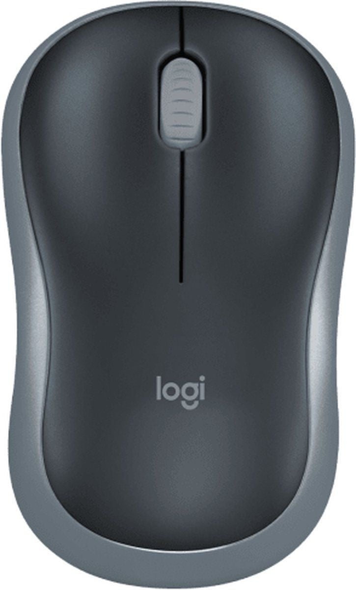 Logitech M185 Draadloze Muis - Grijs
