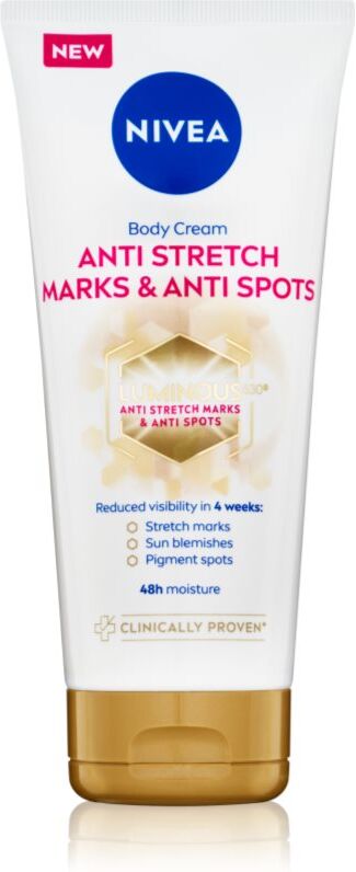 NIVEA Luminous 630 crème pour le corps nourrissante anti-vergetures 200 ml