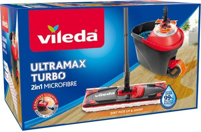 Vileda Ultramax TURBO Microfibre 2in1