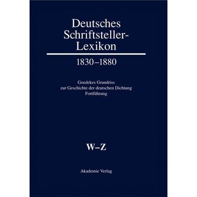 W–Z, Gebundene Ausgabe von Herbert Jacob, De Gruyter, 978-3-05-005644-9