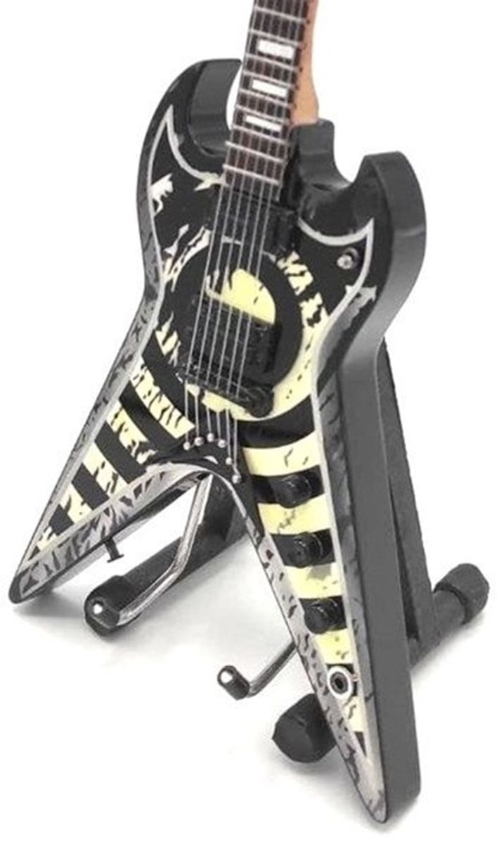 Miniatuur replica Wylde Audio War Hammer gitaar - Zakk Wylde - Black Label Society
