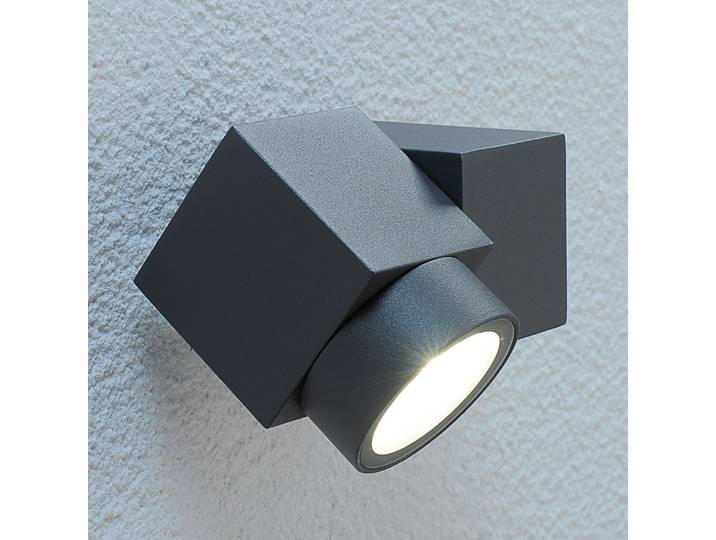 Lorelle LED d’extérieurApplique Murale Graphite - Lucande - Moderne - Métal