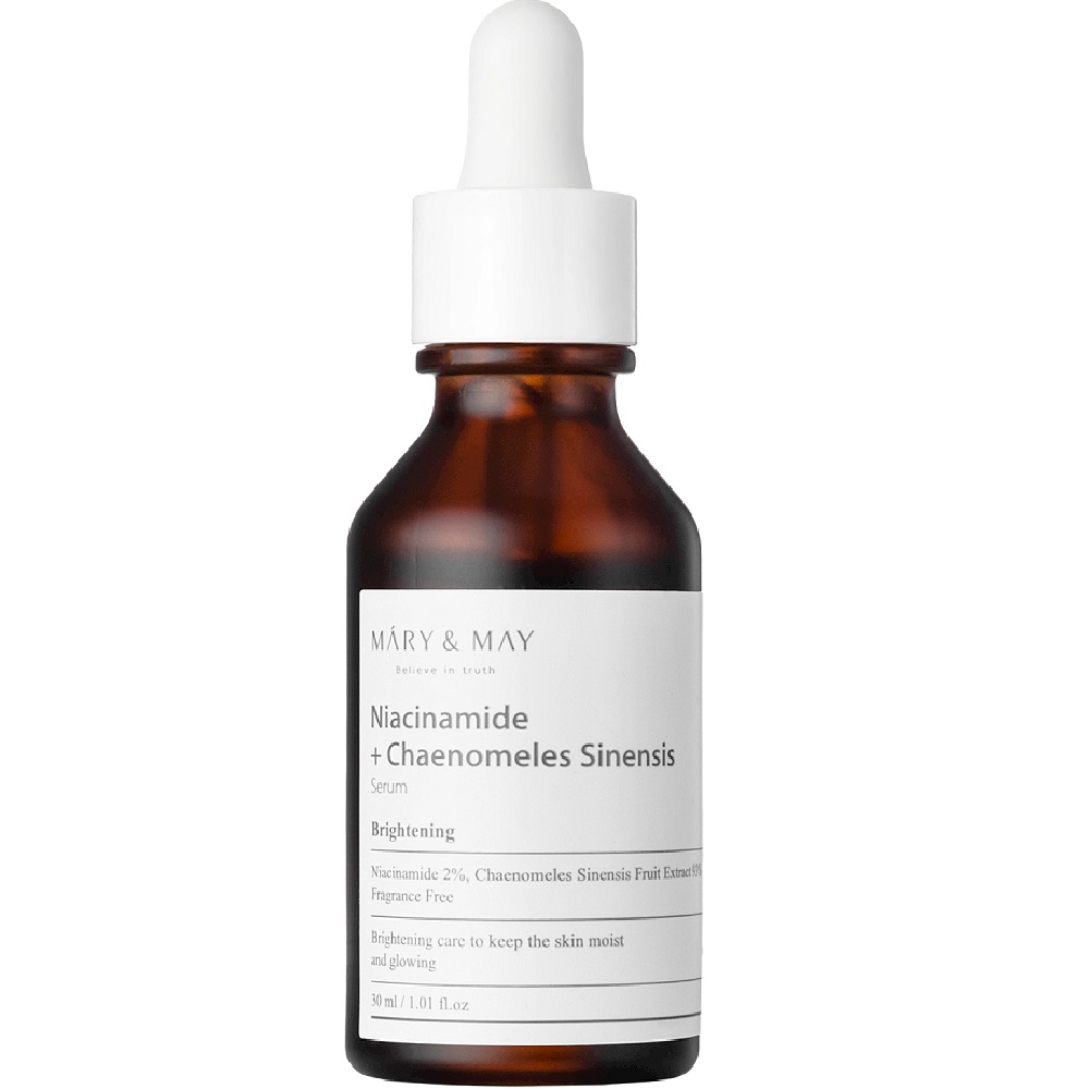 Máry & May Niacinamide + Chaenomeles Sinensis Serum - Brightening Benefits for All Skin Types 30mL