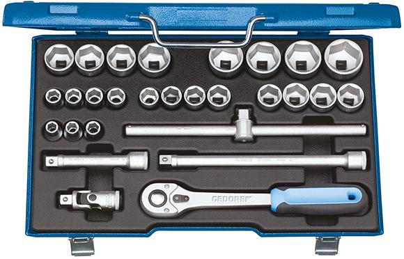 GEDORE Steckschlüssel-Satz 1/2" 28-teilig