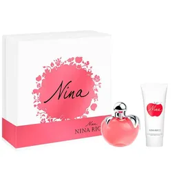 Nina Ricci Nina Eau De Toilette Recargable 80ml Creamy Loción Corporal 75ml
