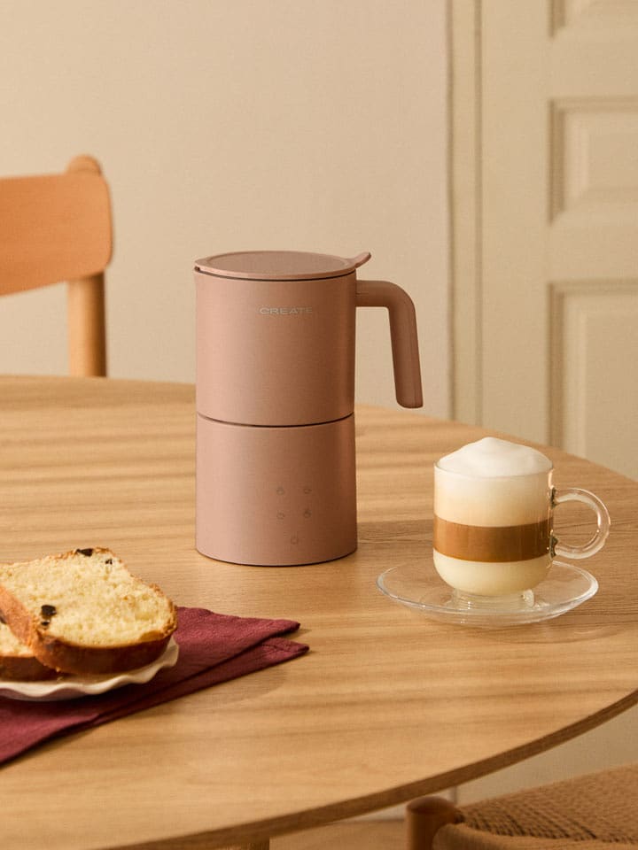 CREATE Milchaufschäumer ''Studio Pro'' in Hellbraun - 620 ml - onesize