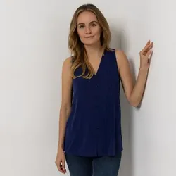 KIM & CO. Weste Slinky Jersey Knopfleiste figurumspielend