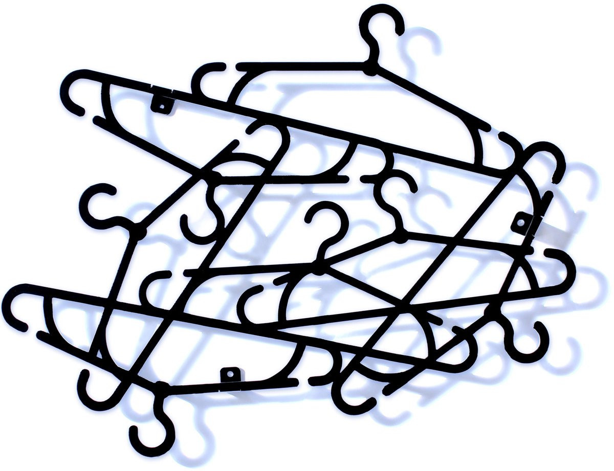 Decorizzly MiszMasz Geometrische Muurhanger van Metaal met Modieuze Vormen