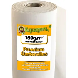 100m2 Gartenvlies Unkrautvlies Unkrautfolie Mulchvlies 150g/m2 weiß 1m breit