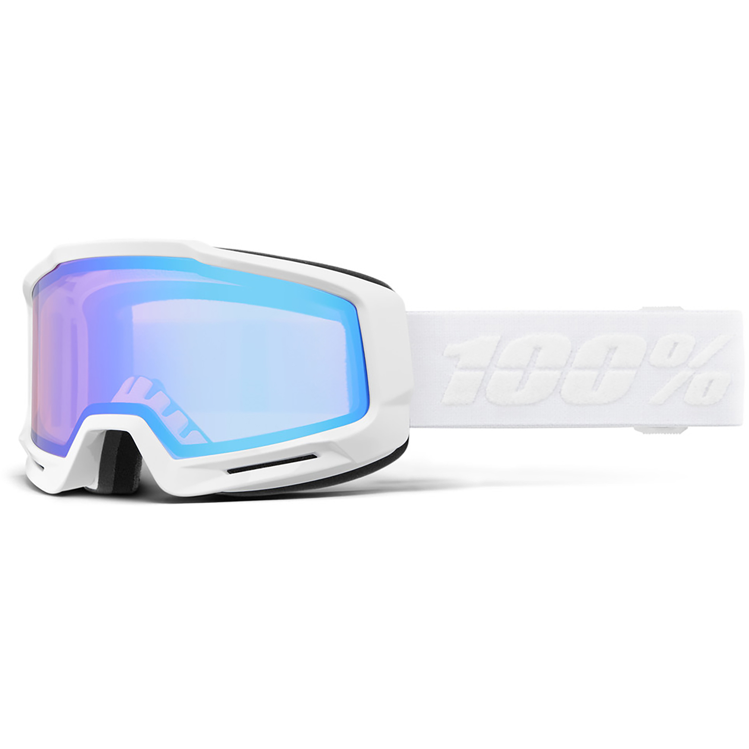 100% Okan Skibrille Skibrillen weiss Freeride | Skitour