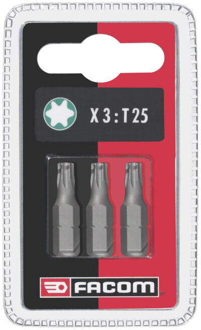Facom Set de 3 embouts TX T25 Série 1 (EX125.J3)