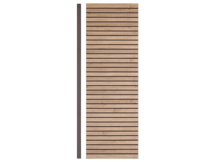 Stylife Wandpaneel, Schwarz, Eiche Artisan, 50x147x4 cm, Holzmöbel, Wohnwände Holz, Wohnwand Serien Holz