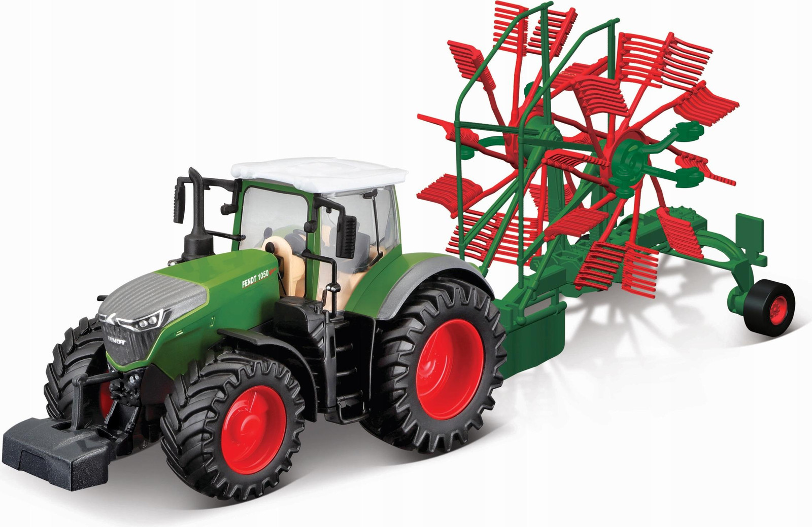 Bburago Fendt 1050 Vario Tractor met hooibuil 18-31665