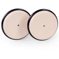 babybay Rollen 2er-Set Littlefoot Holz Beige