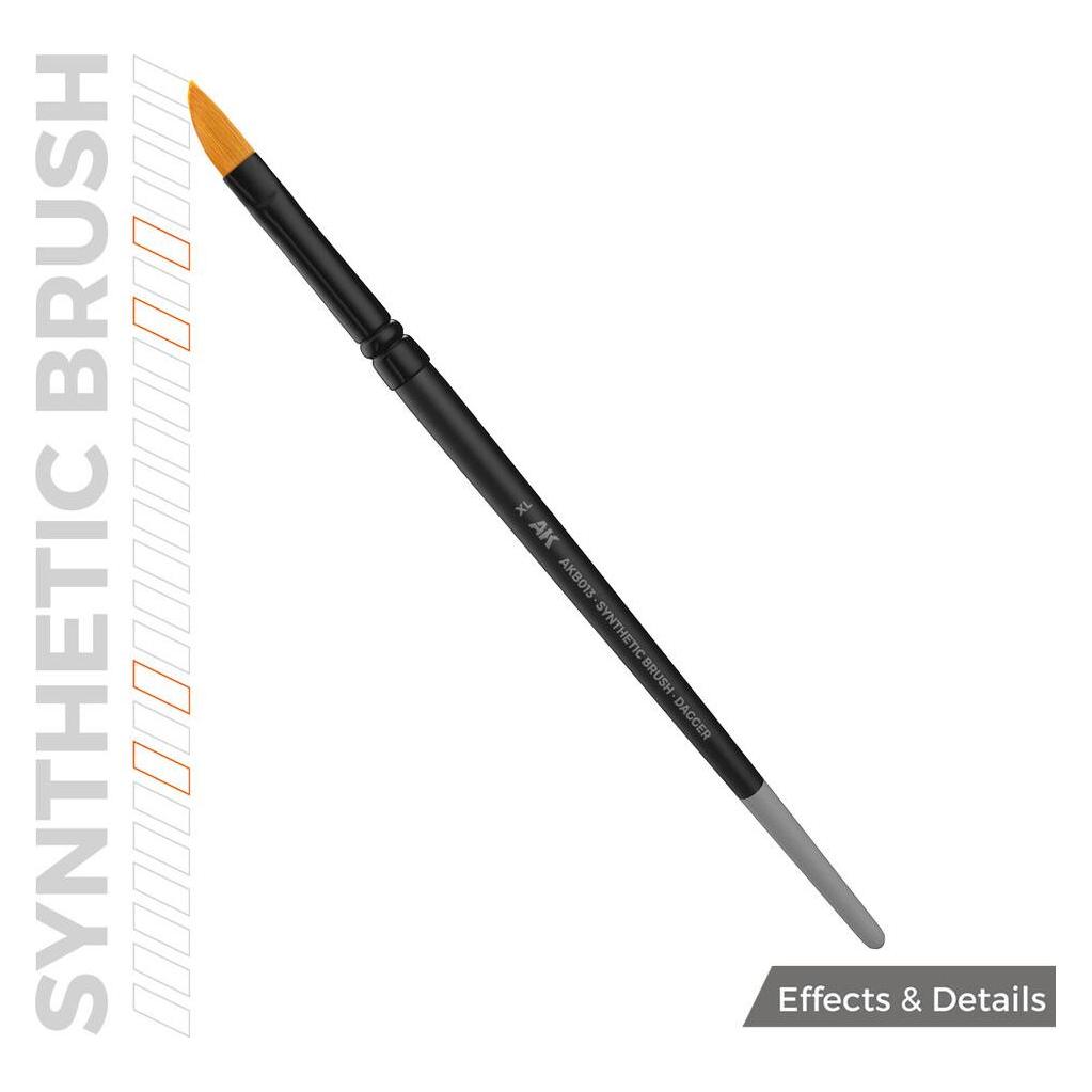 AK Interactive Ak Synthetic Brush - Dagger XL (AKB013)