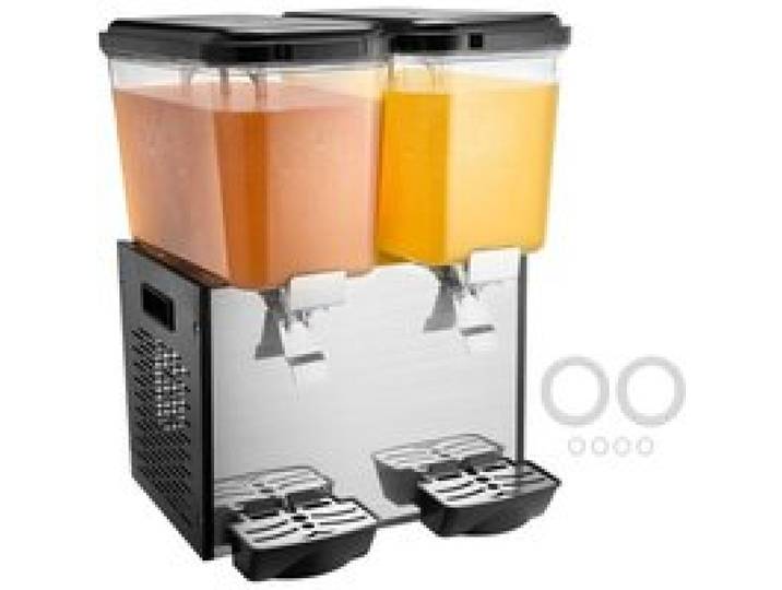 Distributeur de Boissons Commerciales-Duoku-2 Réservoirs de 18 L-Refroidissement de 45 °F à 54 °F-pour Restaurants et Bars
