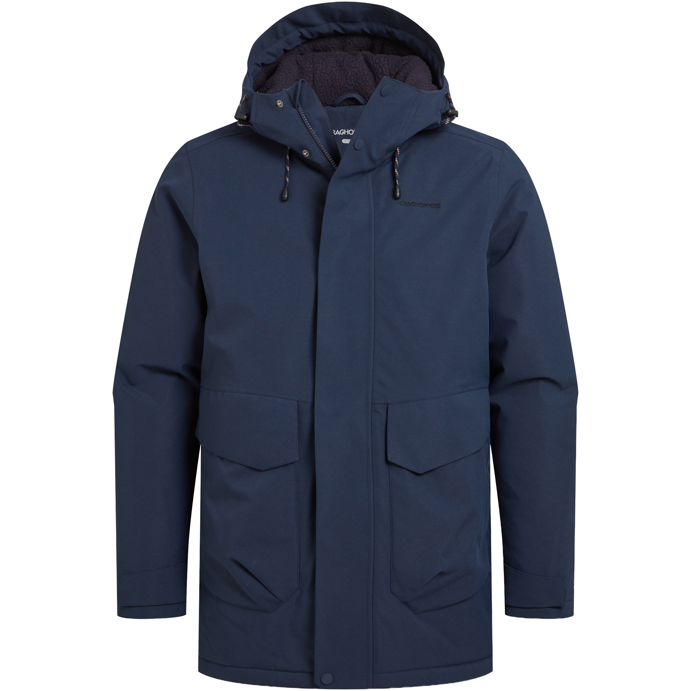 Craghoppers Agnar Parka Herren Winterjacke blau Größe L Lifestyle Isolierend