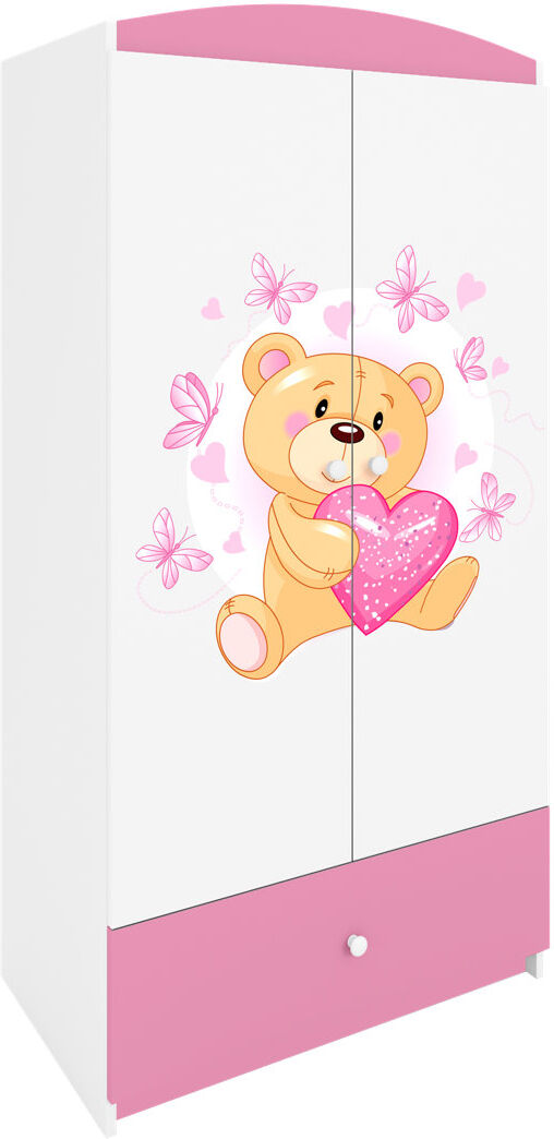 Zipcode Design Cicero Wardrobe Brown;White 181.2cm H X 90cm W X 52cm D