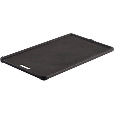 Grillplatte RÖSLE "VIDERO G2-P", schwarz, B:19,5cm H:4,5cm L:32,5cm, Gusseisen, Grillroste, optimales Grillbranding