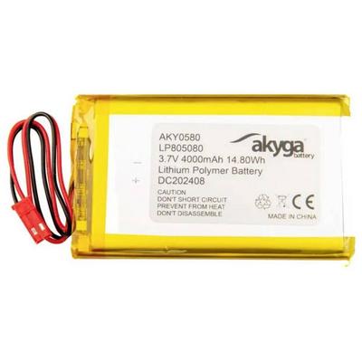 Akyga LP805080 Akkupack x Spezial-Akku LiPo 3.7V 4000 mAh
