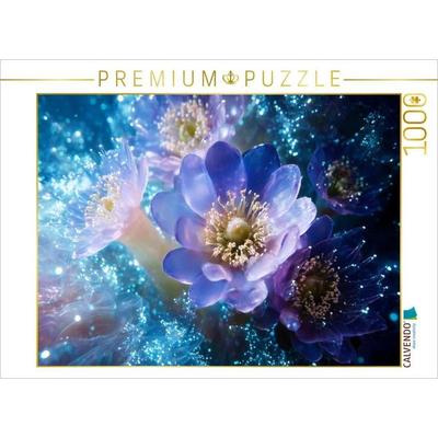 CALVENDO Puzzle Kristall-Anemonen im Tiefenlicht | 1000 Teile Lege-Größe 64x48cm Foto-Puzzle für glückliche Stunden