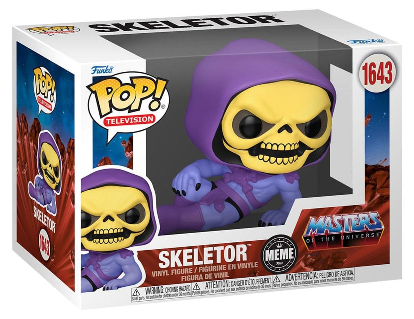 Funko POP! TV Vinyl Figuur Skeletor, 9 cm