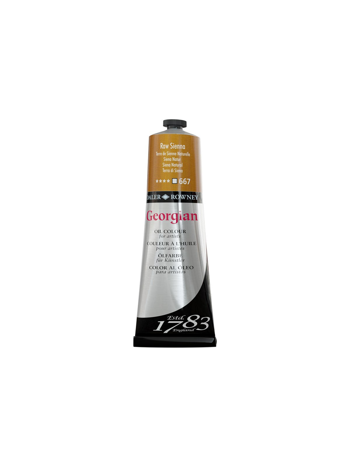 Daler-Rowney Georgian Oil 225 ml Raw Sienna
