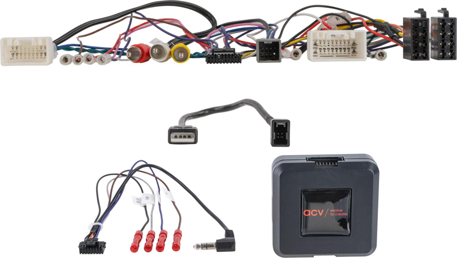 Multilead losse camera en versterker voor Mitsubishi L200 en Outlander