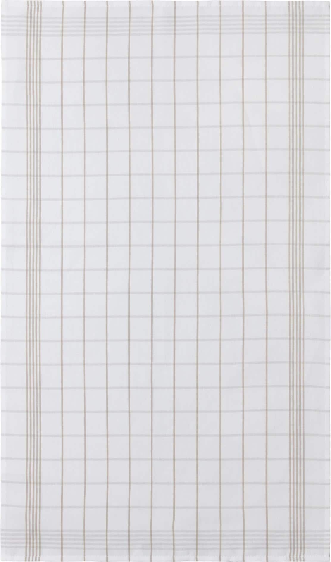 Geschirrtuch HOME FASHION "Home Fashion Geschirrtuch Küchentuch Halbleinen", sand weiß, B:50cm L:85cm, Geschirrtücher, Geschirrtuch sand weiß Einheitsgröße