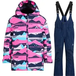 McKINLEY Kinder Anzug Timber II + Ray II, Größe 116 in Pink Pink