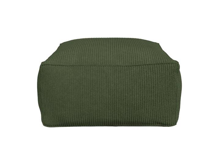 Vente-Unique Sitzhocker - 1 Person - stoff - grün Noumara, Grün, Quadratisch, 70x35x70 cm, Wohnzimmer, Sessel, Hocker & Hockerbänke, Sitzhocker