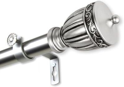 InStyleDesign Risler 1 inch Diameter Adjustable Curtain Rod