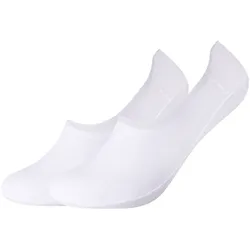 2er Pack camano Comfort Laser-Cut Füßlinge 0001 - white 35-38